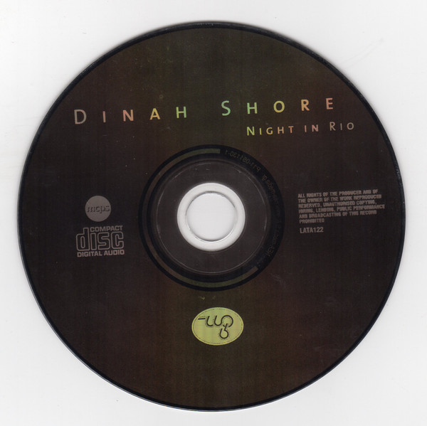 télécharger l'album Dinah Shore - Night In Rio