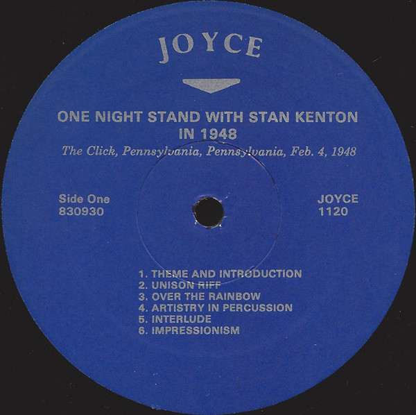 lataa albumi Stan Kenton - One Night Stand With Stan Kenton In 1948