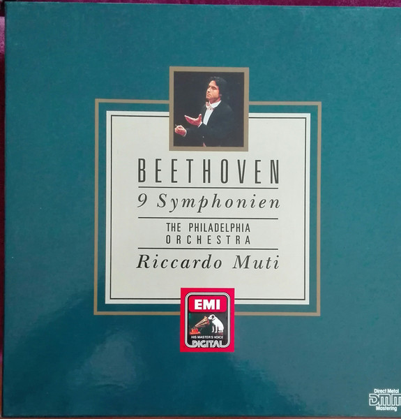 Beethoven, The Philadelphia Orchestra, Riccardo Muti – 9 Symphonien (1988,  Vinyl) - Discogs
