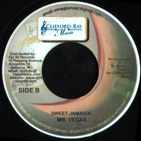 Mr. Vegas feat. Shaggy & Josey Wales / Mr. Vegas – Sweet Jamaica