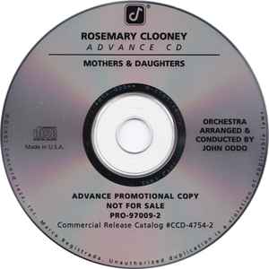 Rosemary Clooney - Mothers & Daughters album cover