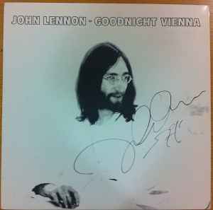 John Lennon - Goodnight Vienna album cover