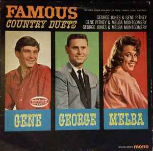 George Jones (2) - Famous Country Duets album cover