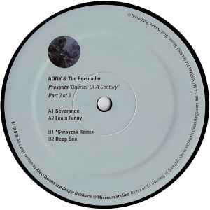 ADNY & The Persuader - Quarter Of A Century (Part 3 Of 3) album cover