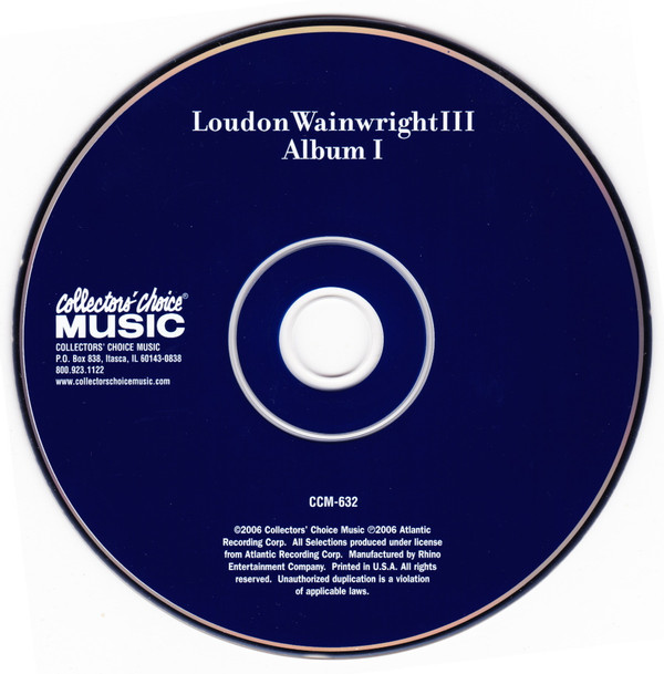 baixar álbum Loudon Wainwright III - Album I