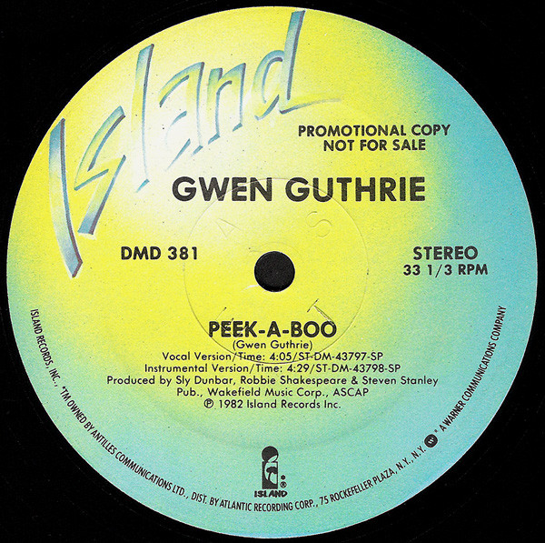 descargar álbum Gwen Guthrie - Peek A Boo