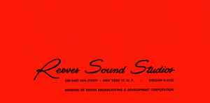 Reeves Sound Studios on Discogs