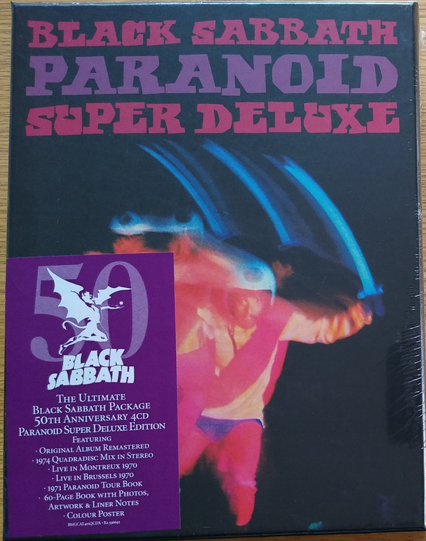 Black Sabbath - Paranoid Super Deluxe (CD, Europe, 2020) For