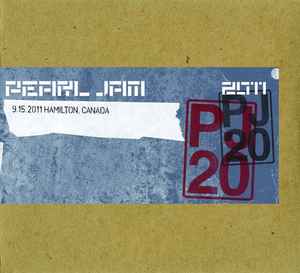 9.15.2011 Hamilton, Canada - Pearl Jam
