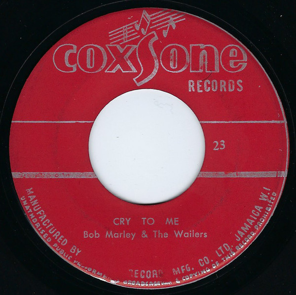 Bob Marley & The Wailers - Cry To Me / Wages Of Love | Releases