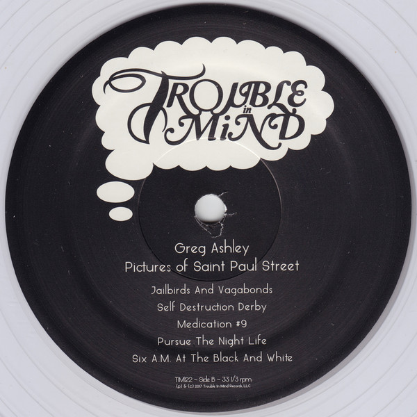 Greg Ashley - Pictures Of Saint Paul Street | Trouble In Mind (TIM122) - 4