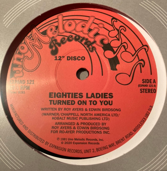 80's Ladies – Turned On To You (1986, Vinyl) - Discogs