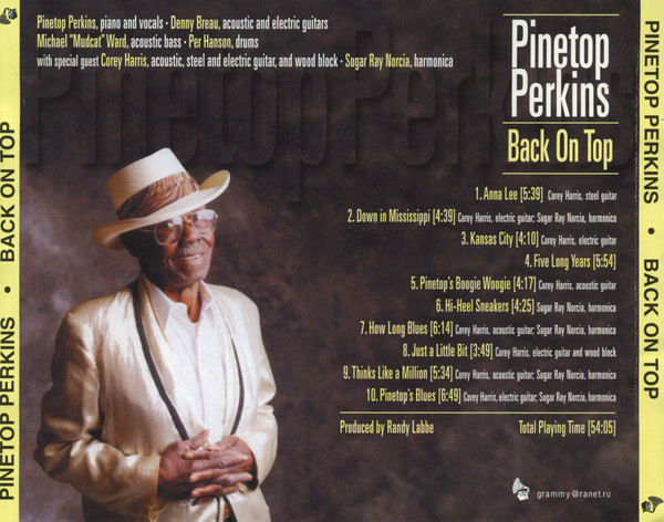Album herunterladen Pinetop Perkins - Back On Top