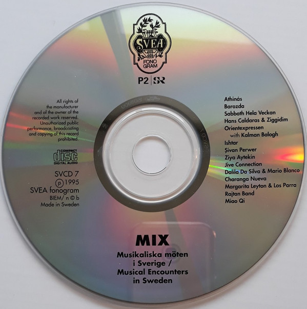 last ned album Various - Mix Musikaliska Möten I Sverige