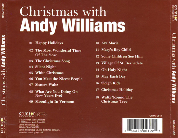 lataa albumi Andy Williams - Christmas With Andy Williams