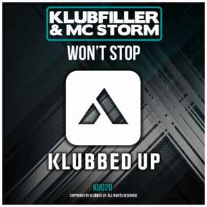 Klubfiller - Won't Stop album cover