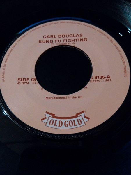 Carl Douglas – Kung Fu Fighting / Run Back (1981, Vinyl) - Discogs