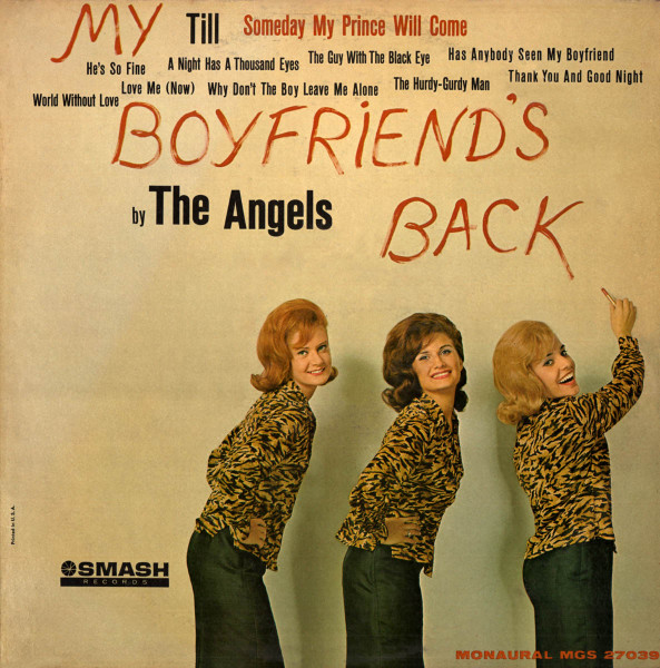 The Angels – My Boyfriend's Back (1963, Vinyl) - Discogs