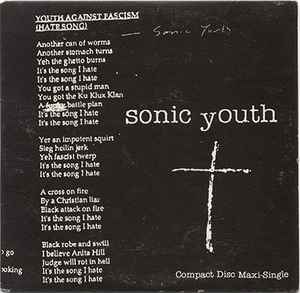 Sonic Youth - Youth Against Fascism album cover