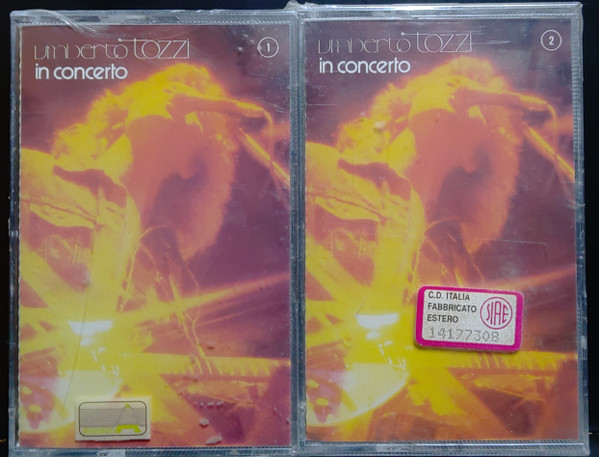 Umberto Tozzi – Greatest Hits In Concert (1985