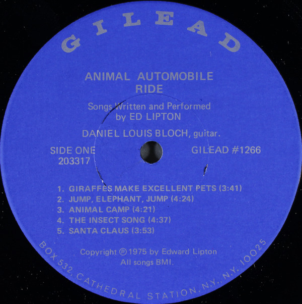 baixar álbum Edward Lipton - Animal Automobile Ride
