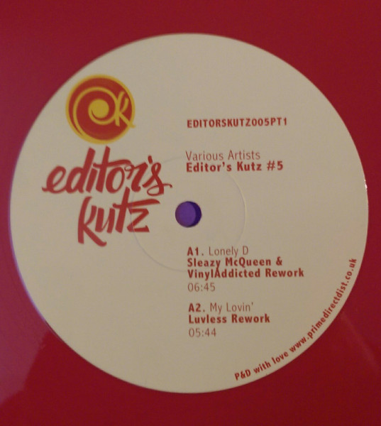 Editor's Kutz #5 (2015, Hot Pink, Vinyl) - Discogs