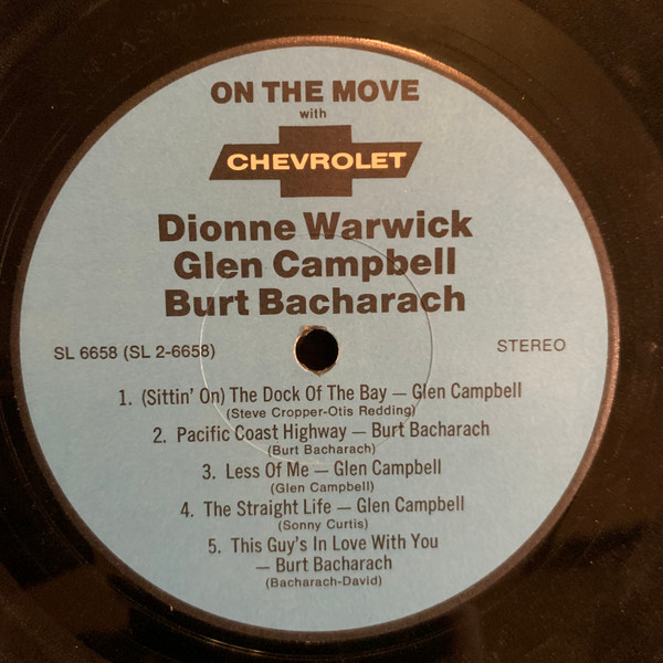 baixar álbum Dionne Warwick, Glen Campbell, Burt Bacharach - On The Move