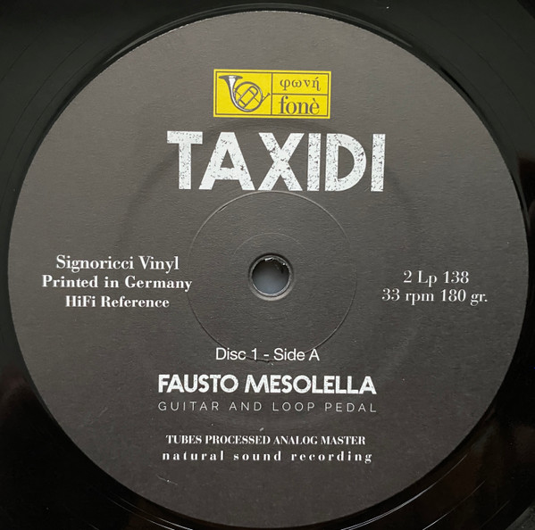 Fausto Mesolella - Taxidi / 2xLP, Album, Ltd, 180