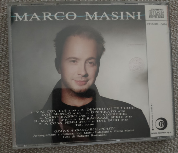Marco Masini – Marco Masini (1990, CD) - Discogs