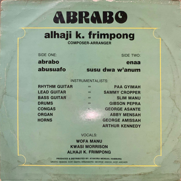 Album herunterladen Alhaji K Frimpong - Abrabo