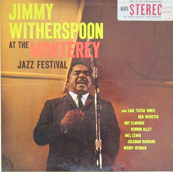 Jimmy Witherspoon – At The Monterey Jazz Festival (1959, Vinyl