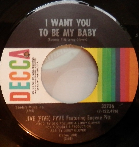 Jive (Five) Fyve Featuring Eugene Pitt – If I Had A Chance To Love 