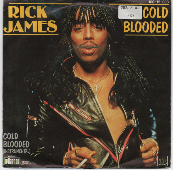 Rick James – Cold Blooded (1983, Vinyl) - Discogs