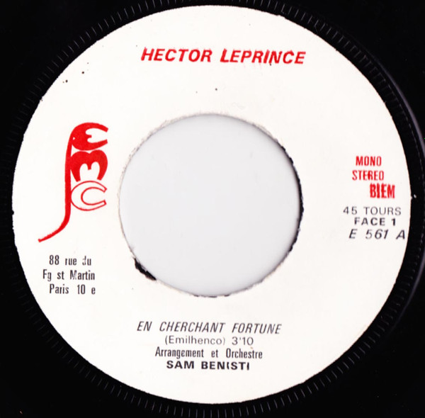last ned album Hector Leprince - En Cherchant Fortune Il pleure pour toi