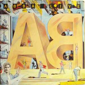 ABBA - Live album cover
