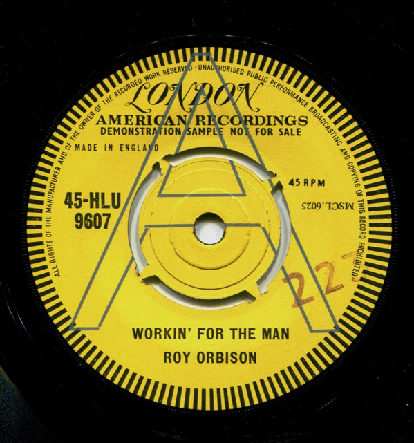 descargar álbum Roy Orbison - Workin For The Man