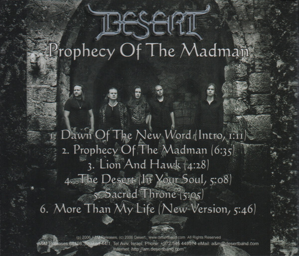 Album herunterladen Desert - Prophecy Of The Madman