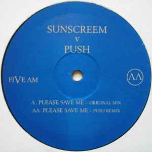 Sunscreem - Please Save Me album cover