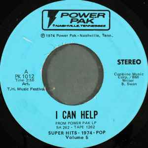 Tommy Hill Music Festival - I Can Help album cover