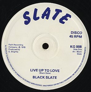 lataa albumi Black Slate - Live Up To Love