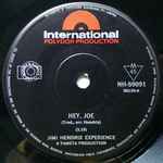 Cover of Hey, Joe, 1967, Vinyl