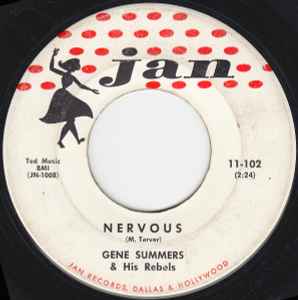 Gene Summers And His Rebels - Nervous album cover