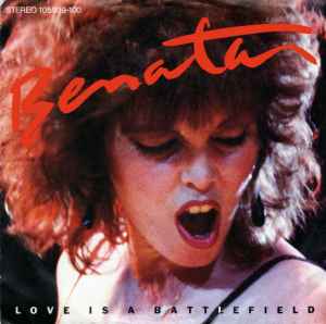 Pat Benatar - Love Is A Battlefield album cover