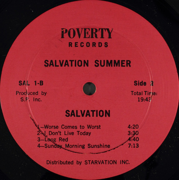 descargar álbum Salvation - Salvation Summer