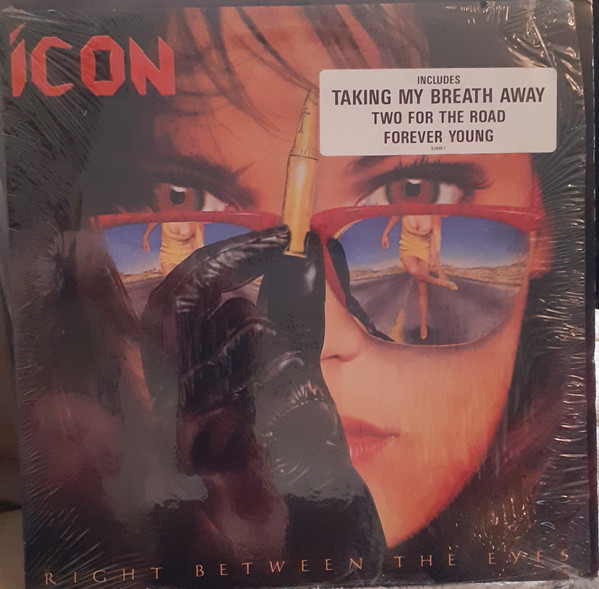Icon – Right Between The Eyes (1989, CD) - Discogs