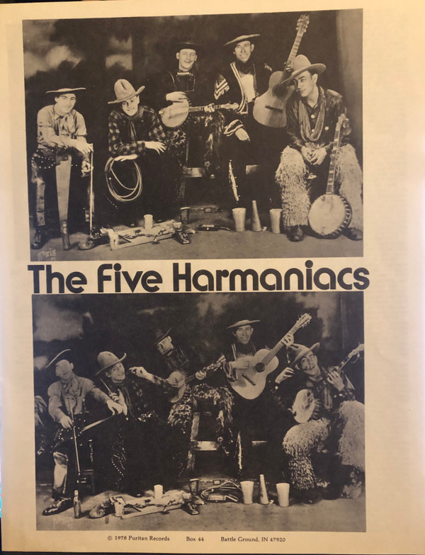 lataa albumi Five Harmaniacs - The Five Harmaniacs 1926 27