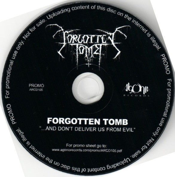 Forgotten Tomb –And Don't Deliver Us From Evil (2012, Digipack