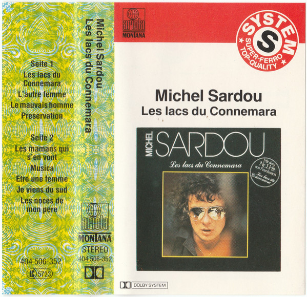 Michel Sardou - Les Lacs Du Connemara, Releases