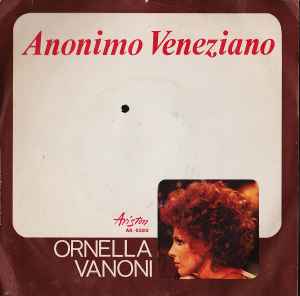 Ornella Vanoni Anonimo Veneziano Io S 1971 Vinyl Discogs