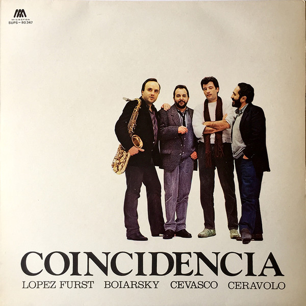 Album herunterladen Baby Lopez Furst, Andres Boiarsky, Adalberto Cevasco, Luis Ceravolo - Coincidencia